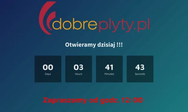 📀Już za trzy godziny otwieramy sklep dobreplyty.pl 🎉🎉🎉 Odnajdziecie w nim “stały repertuar” ale niedługo pojawią się nowości 📀 Dziękujemy firmie @arssonora za zaufanie i mamy nadzieję na dalszą owocną współpracę 😎🫶🏻🤝